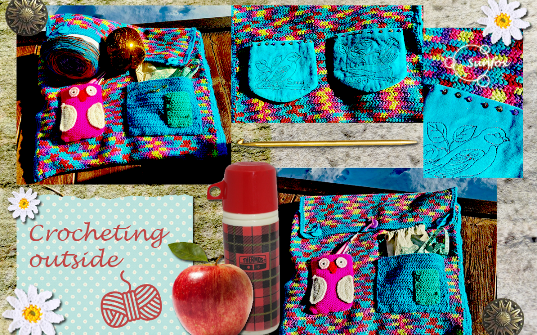 Crocheting Outside